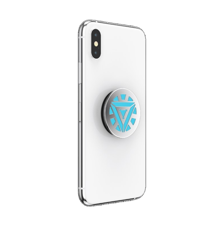 Suport Popsockets PopGrip Enamel Arc Reactor Straluceste in Intuneric - 1 | YEO